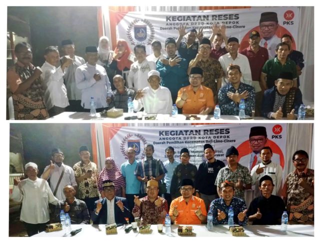 reses masa sidang legislatif DPRD Kota Depok HTM Yusufsyah Putra Ketua DPRD Kota Depok